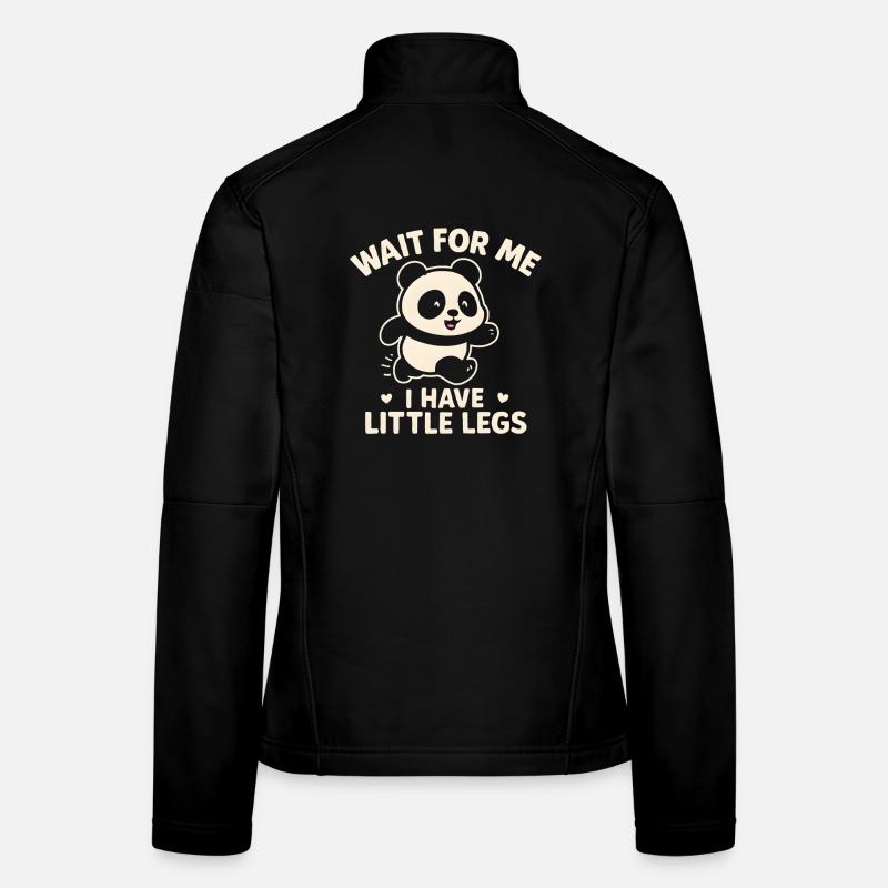 Panda Spruch Humor Meme Lustig Witzig Geschenkidee Frauen Softshelljacke