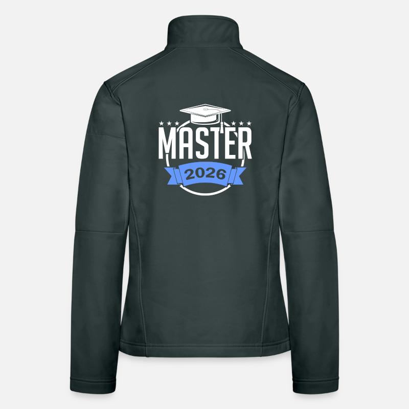 Master's degree passed in 2026 Graduation ceremony Women's Softshell Jacket