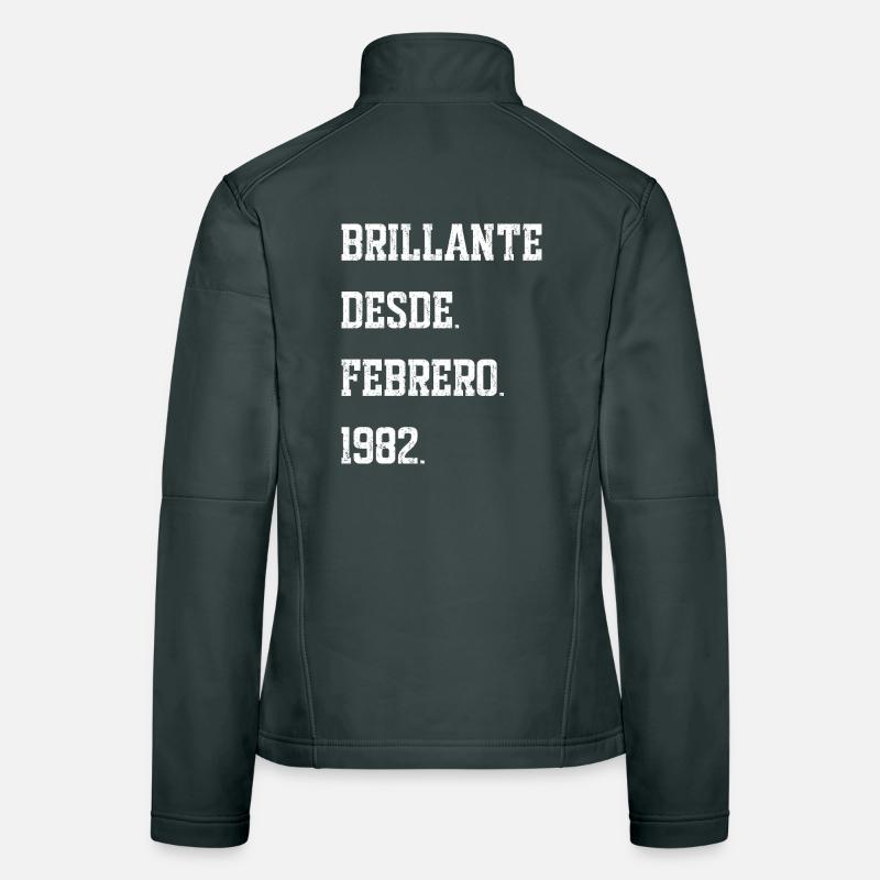 Date de naissance : février 1982 Veste en tissu softshell Femme