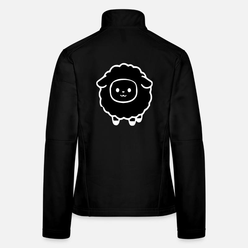 schwarzes Schaf Frauen Softshelljacke