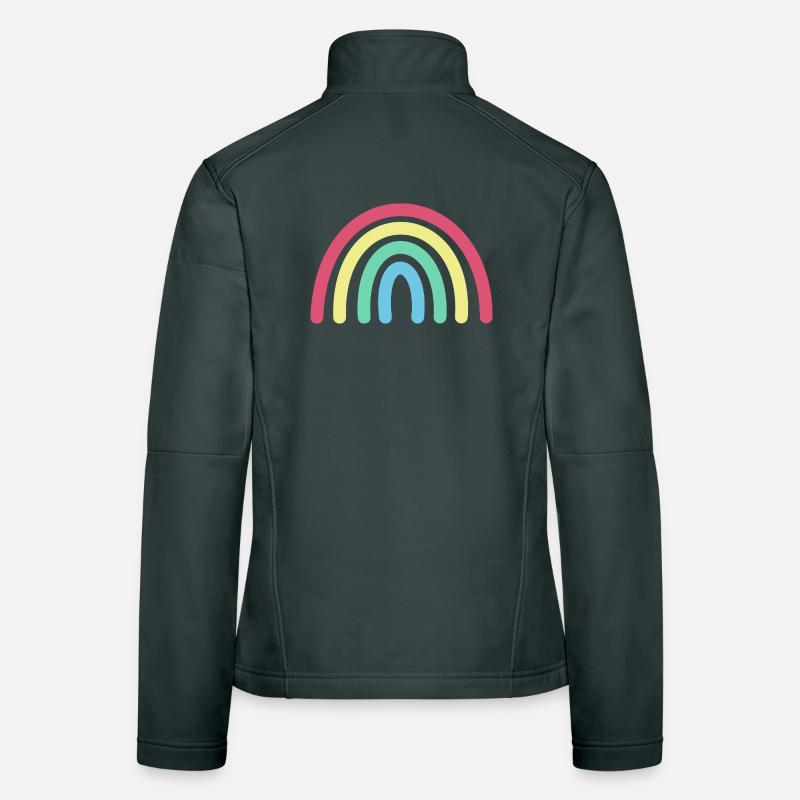 Rainbow Women's Softshell Jacket