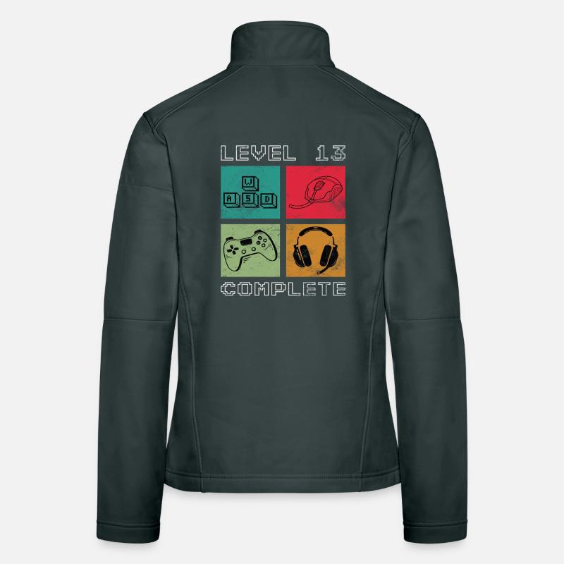 Niveau 13 terminé Veste en tissu softshell Femme