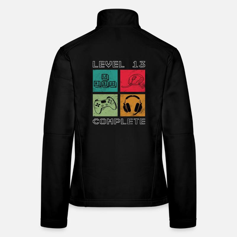 Niveau 13 terminé Veste en tissu softshell Femme