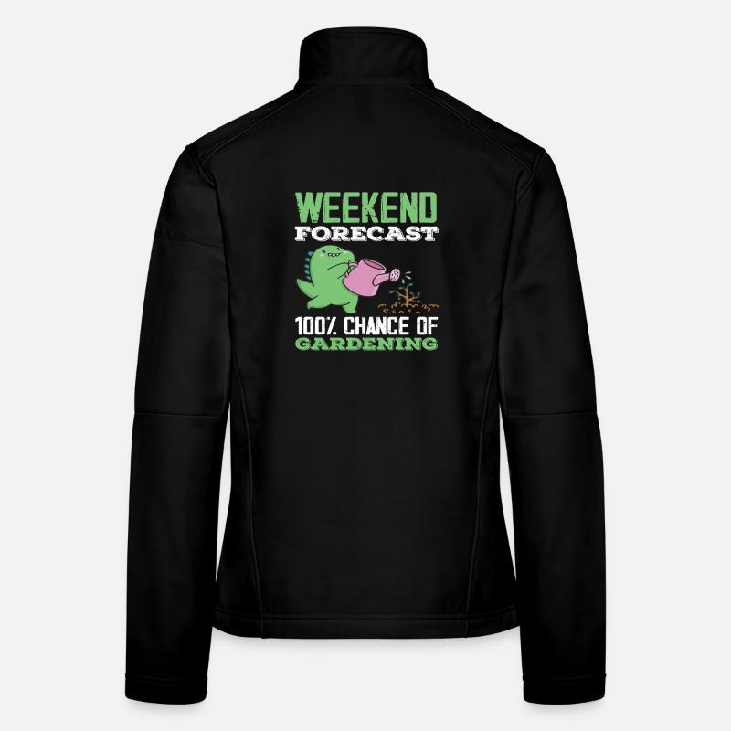 Prévisions du week-end jardiniers Veste en tissu softshell Femme