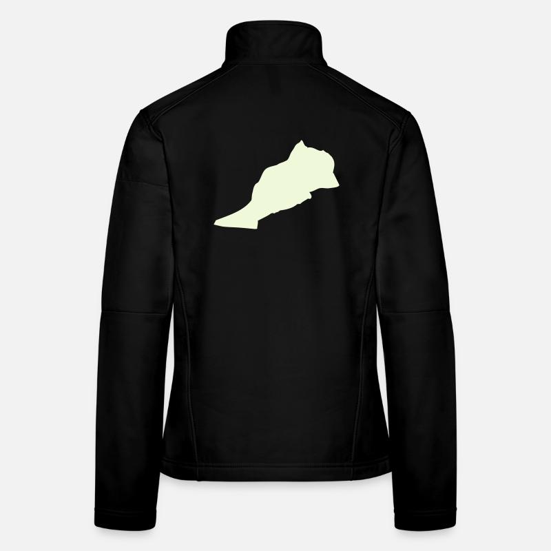 Marokko Maroc Veste en tissu softshell Femme