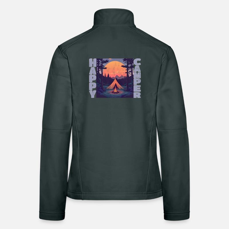 Happy Camper Women's Softshell Jacket