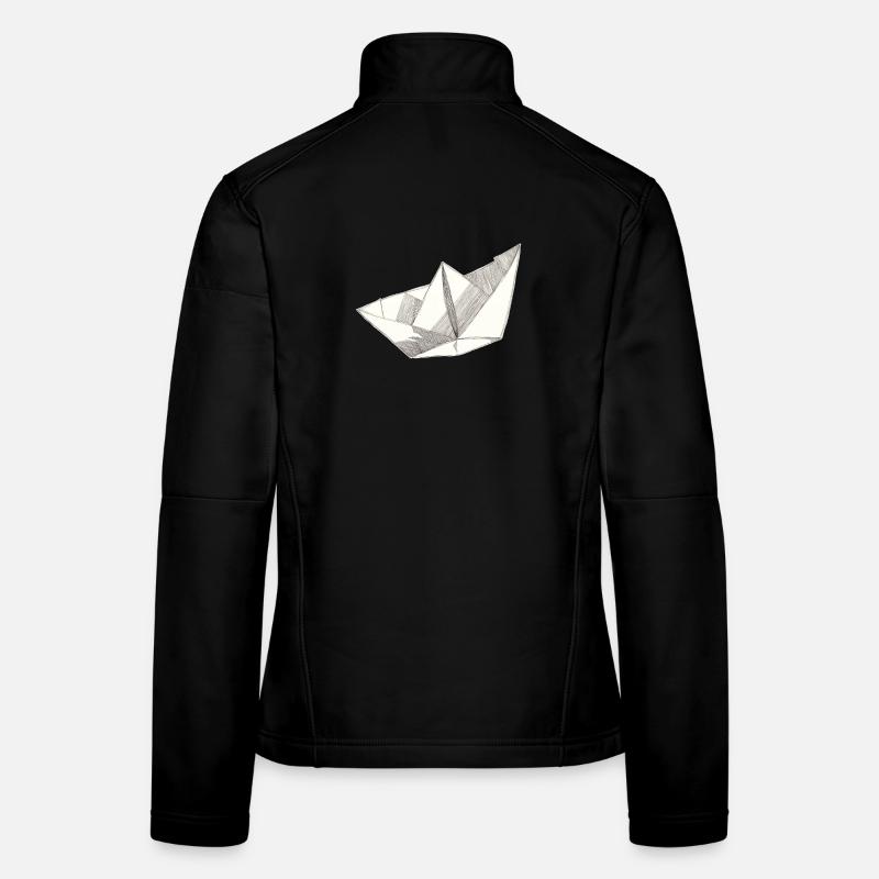 Papierschiff Frauen Softshelljacke