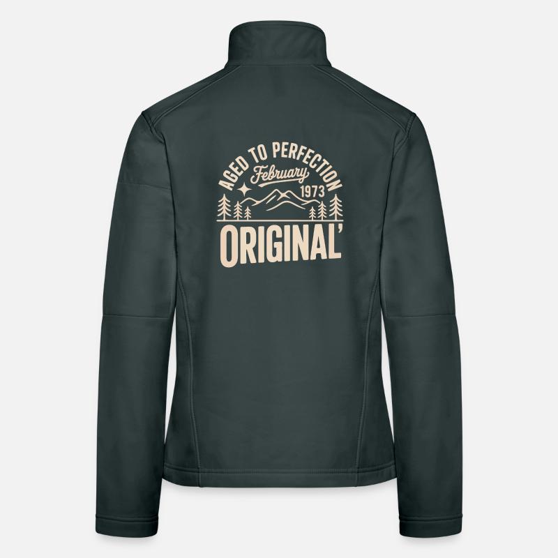 février 1973 – Légende des sommets et montagnes Veste en tissu softshell Femme