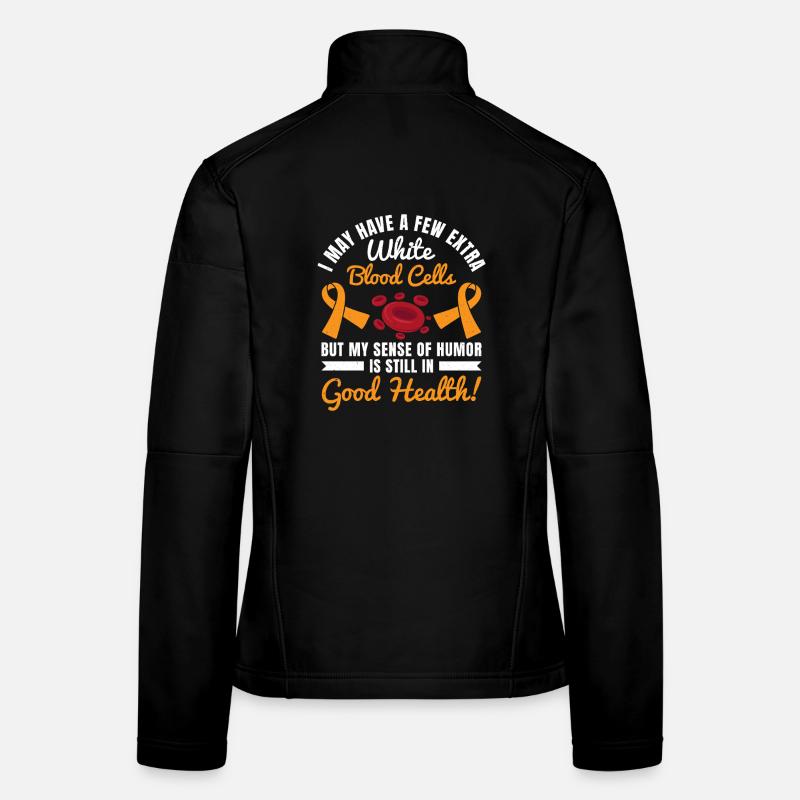 Combattant pour l’éducation à la leucémie pour l’espoir et la force Veste en tissu softshell Femme