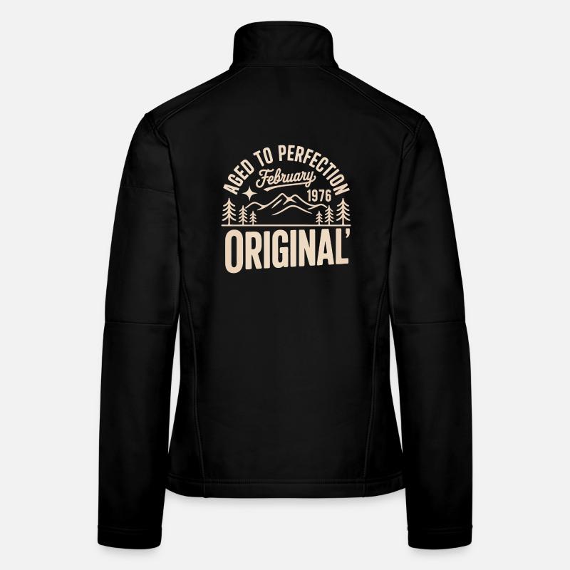 Februar 1976 – Legende der Gipfel und Berge Frauen Softshelljacke