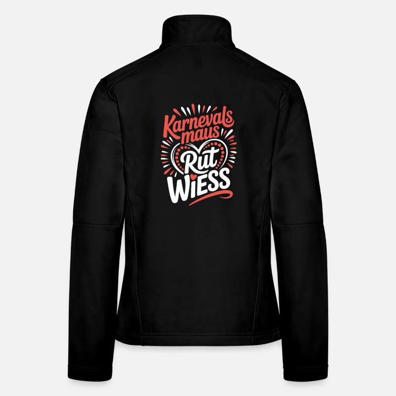 Souris de Carnaval, Rut, Wiess, Cologne, Cologne, Souris de Carnaval, Veste en tissu softshell Femme