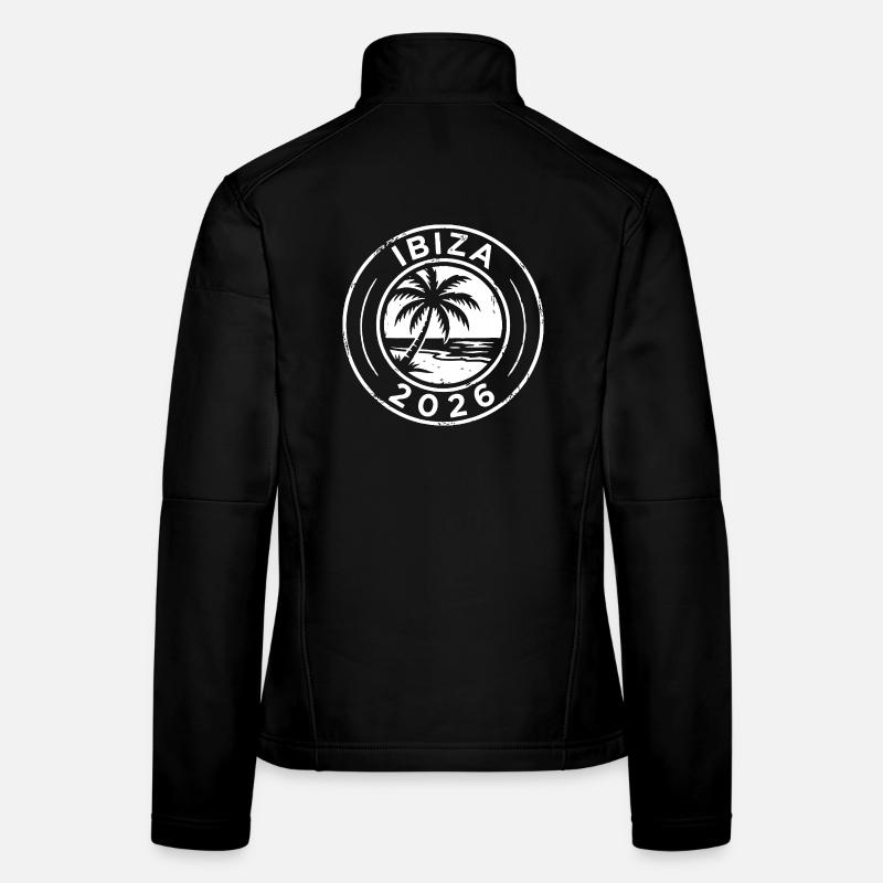 Palmier d’Ibiza 2026 Veste en tissu softshell Femme