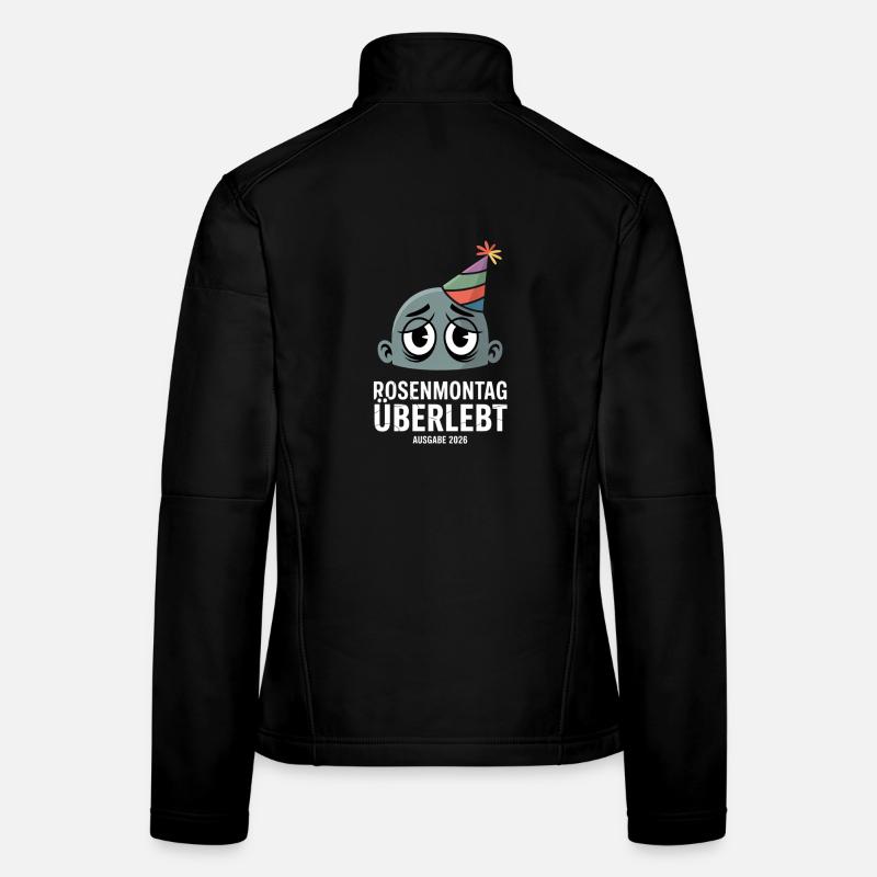Le Lundi gras survit au carnaval de la gueule de bois édition 2026 Veste en tissu softshell Femme