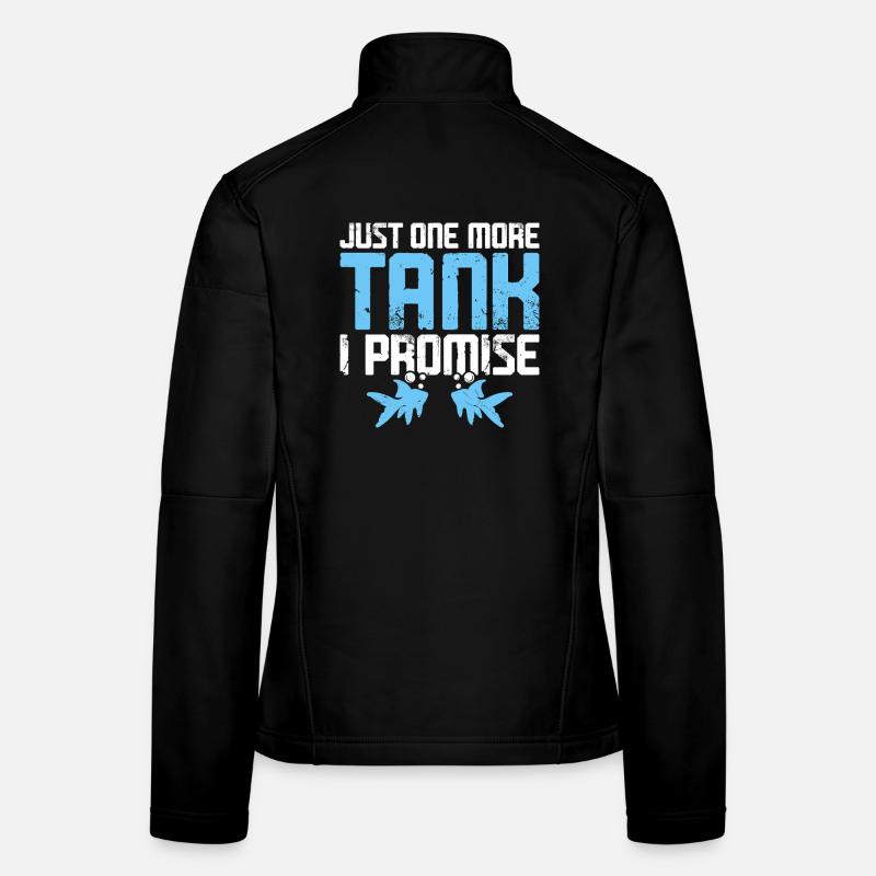 Nur noch ein Aquarium – Aquarium Frauen Softshelljacke