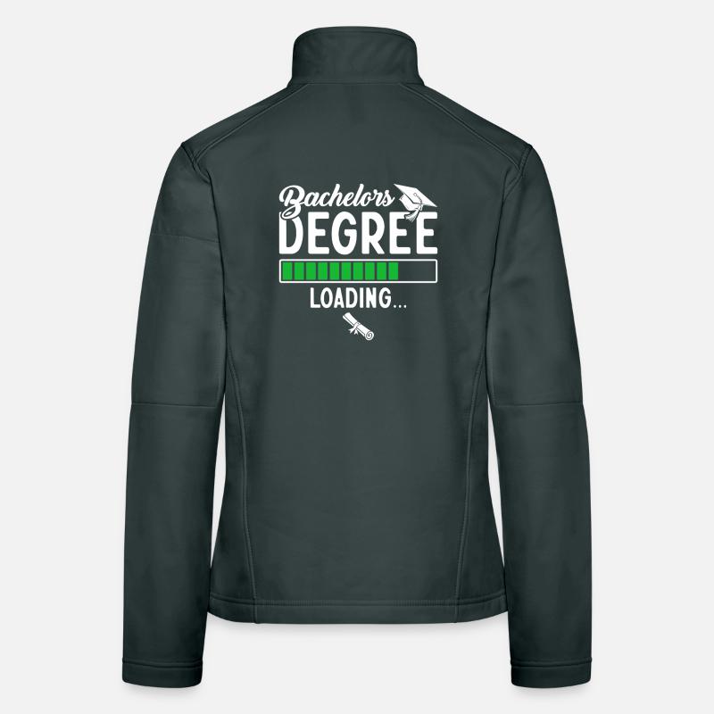 Bachelors Degree Loading Women's Softshell Jacket