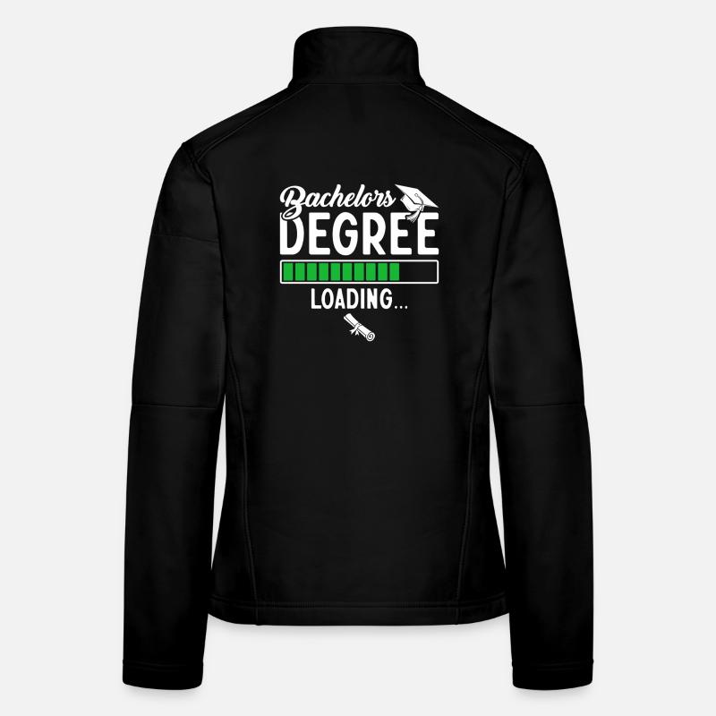 Bachelor-Abschluss-Laden Frauen Softshelljacke