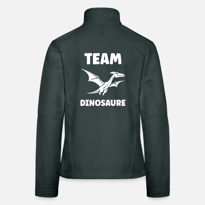 Flying Dinosaur Team Women's Softshell Jacket