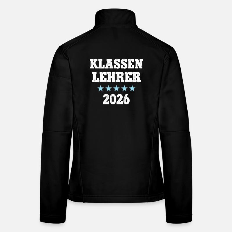 Klassen Lehrer 2026 Leiter Schule Klassenlehrer Frauen Softshelljacke
