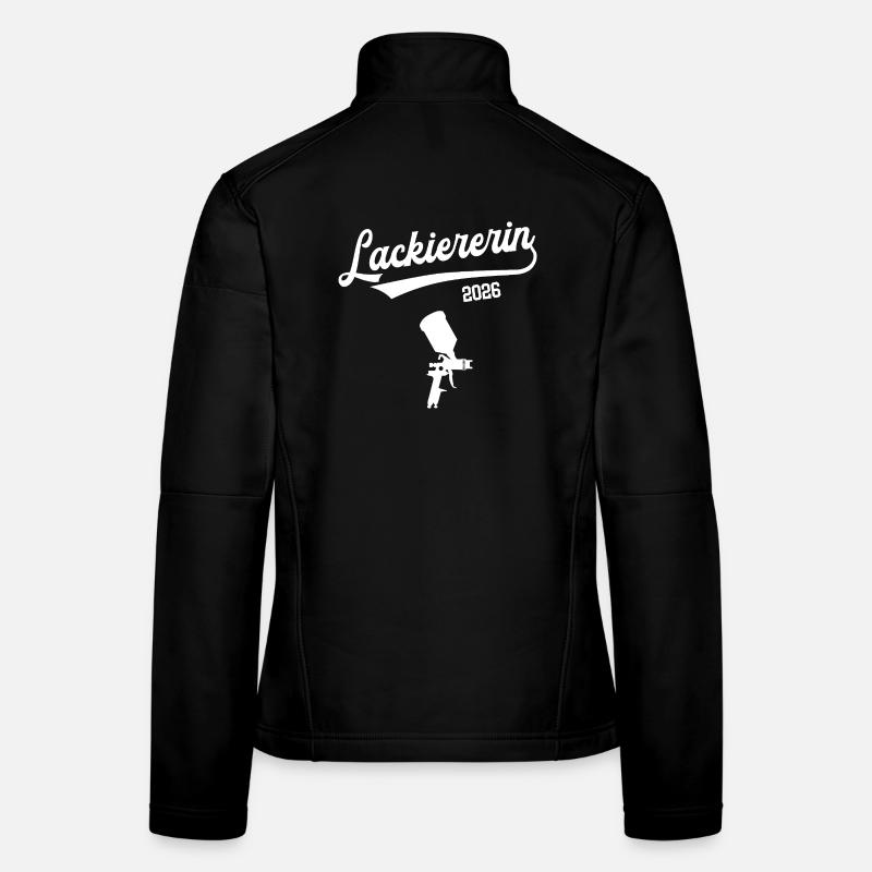 Lackiererin 2026 Ausbildung Prüfung Lackierer Frauen Softshelljacke