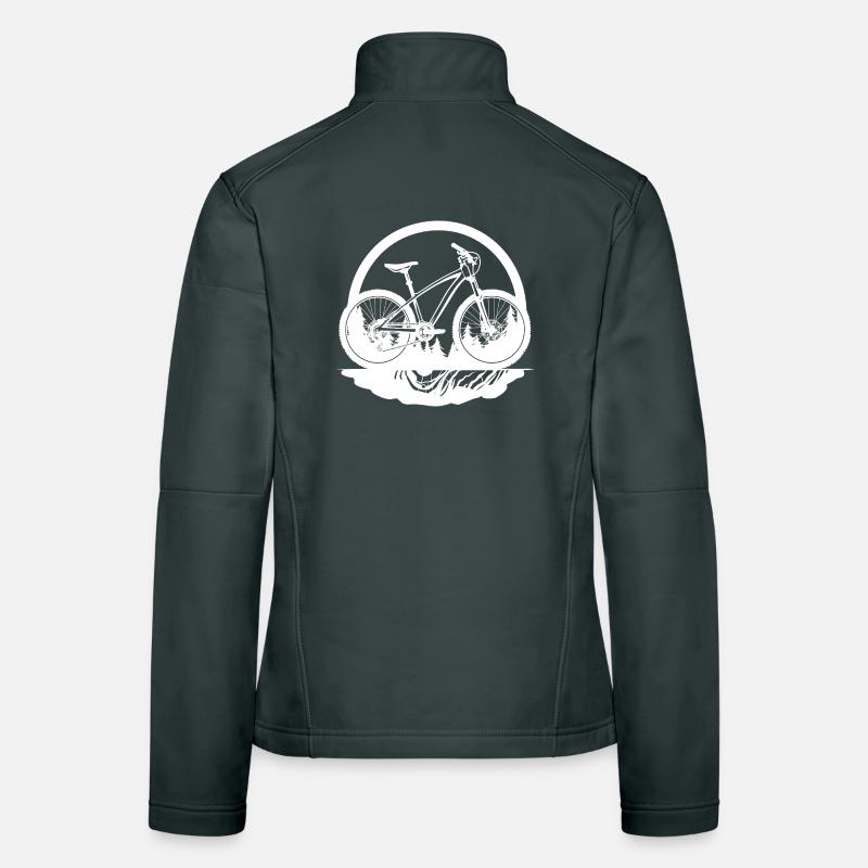 Mountainbiken Frauen Softshelljacke
