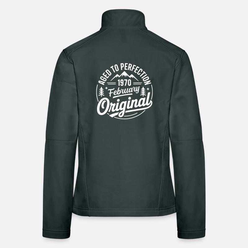 Februar 1970 – Legende der Gipfel und Berge Frauen Softshelljacke