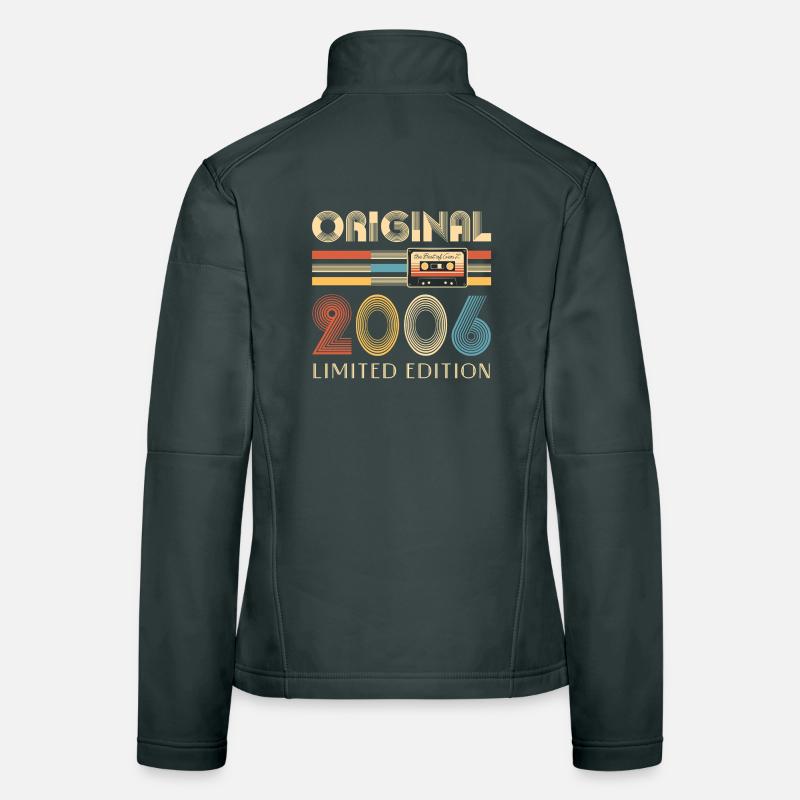 20e anniversaire, 20 ans, Original 2006 Veste en tissu softshell Femme