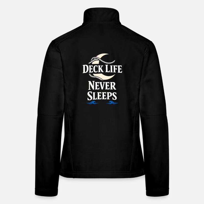 Seemannschaftsgeschenk Für Deckhand Ocean Work Frauen Softshelljacke