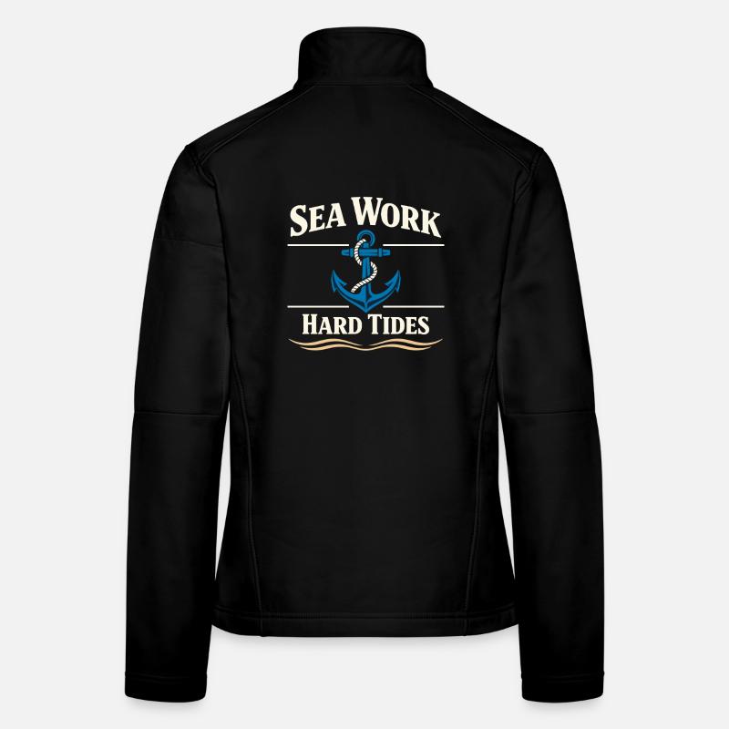 Seemannschaftsgeschenk Für Deckhand Ocean Work Frauen Softshelljacke