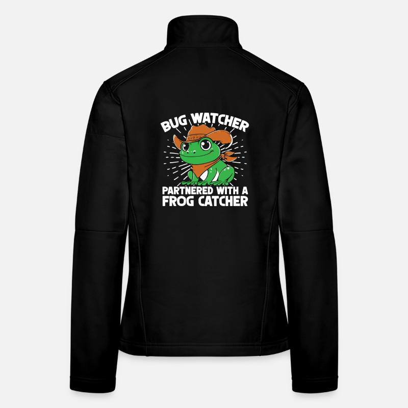 Attrape-grenouilles, Observateur d’insectes, associé à Catcher Veste en tissu softshell Femme