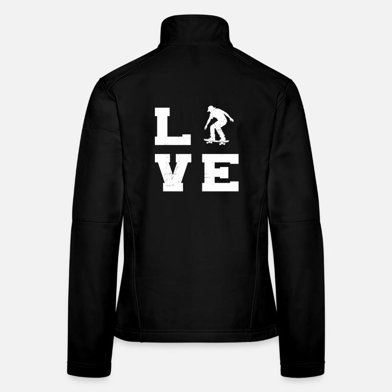 Skateboard : Adore s’habiller chic Veste en tissu softshell Femme
