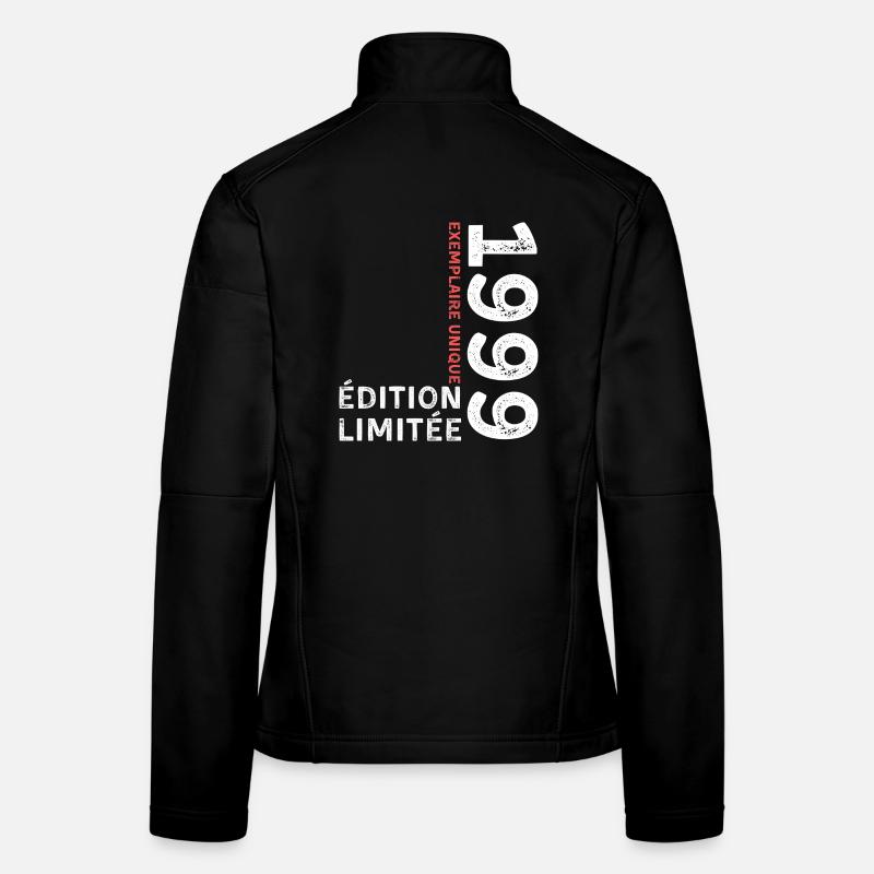Typografischer Stil von 1999 Frauen Softshelljacke