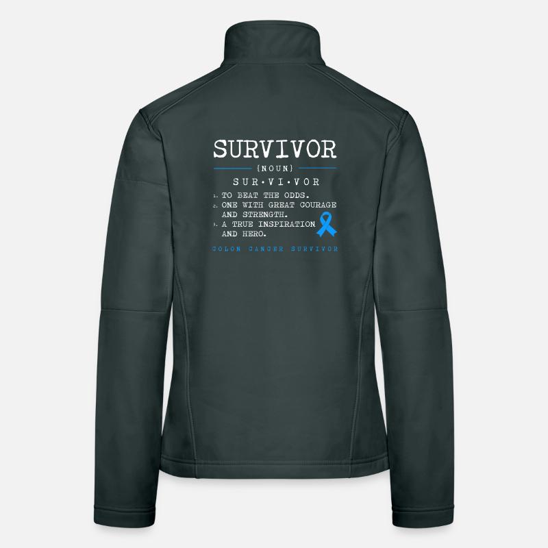 Darm Krebs Dickdarm Frauen Softshelljacke