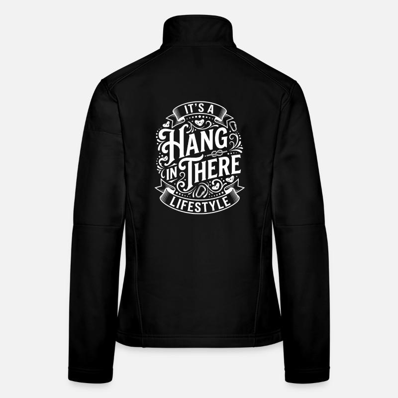 Hang In There Lifestyle Frauen Softshelljacke