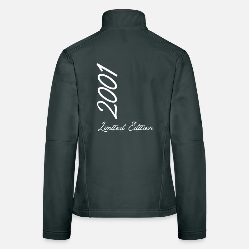 Année 2001 édition limitée Veste en tissu softshell Femme