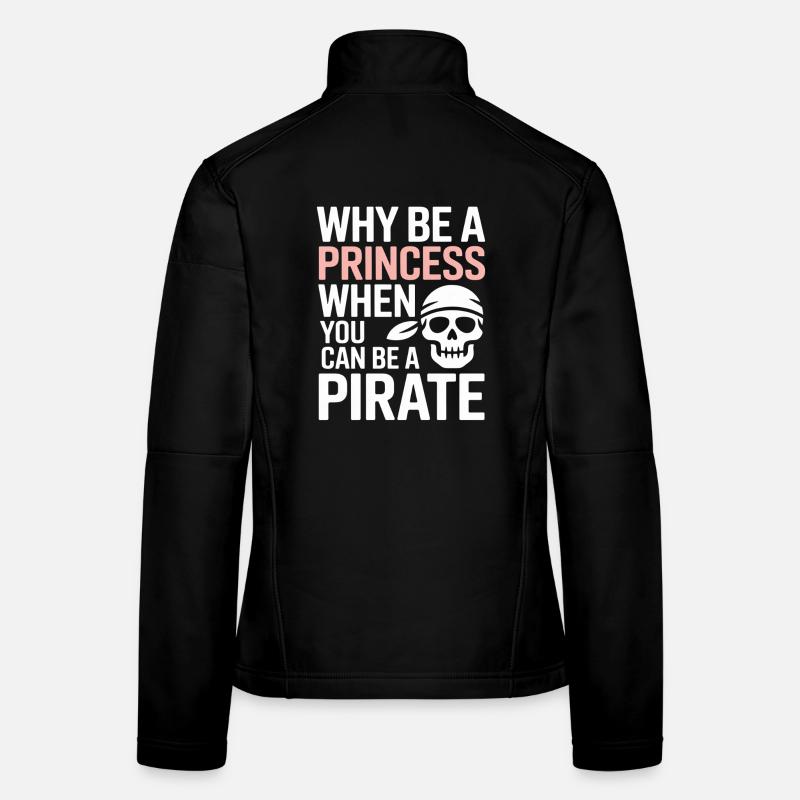 Pirate Princess Boldness Women's Softshell Jacket