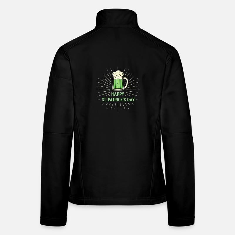 Verre Vert StPatrick Veste en tissu softshell Femme