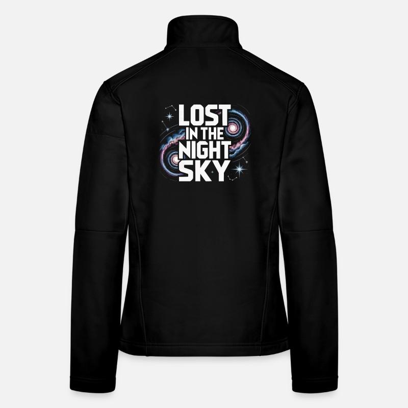 Astronome Galaxie Astronomie de l’Univers de l’Espace Extra-Atmosphérique Veste en tissu softshell Femme