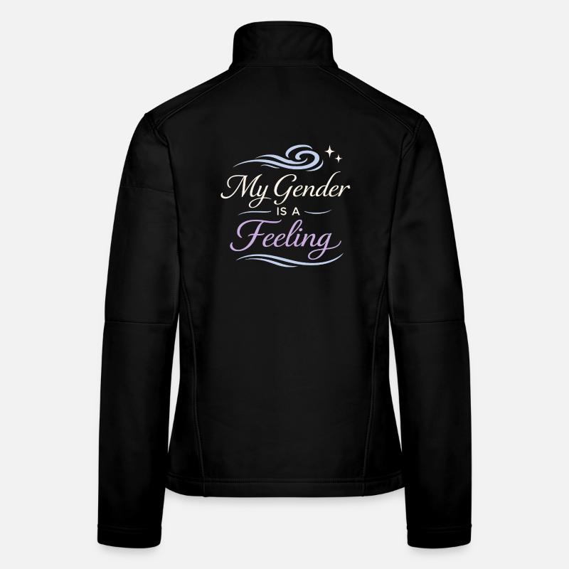 Queer Trans Bekräftigt Trostidentitätsliebe Frauen Softshelljacke
