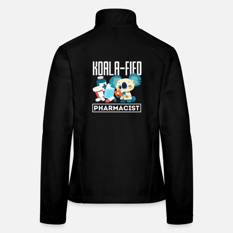 Koala Pharmacien Technicien en pharmacie Veste en tissu softshell Femme