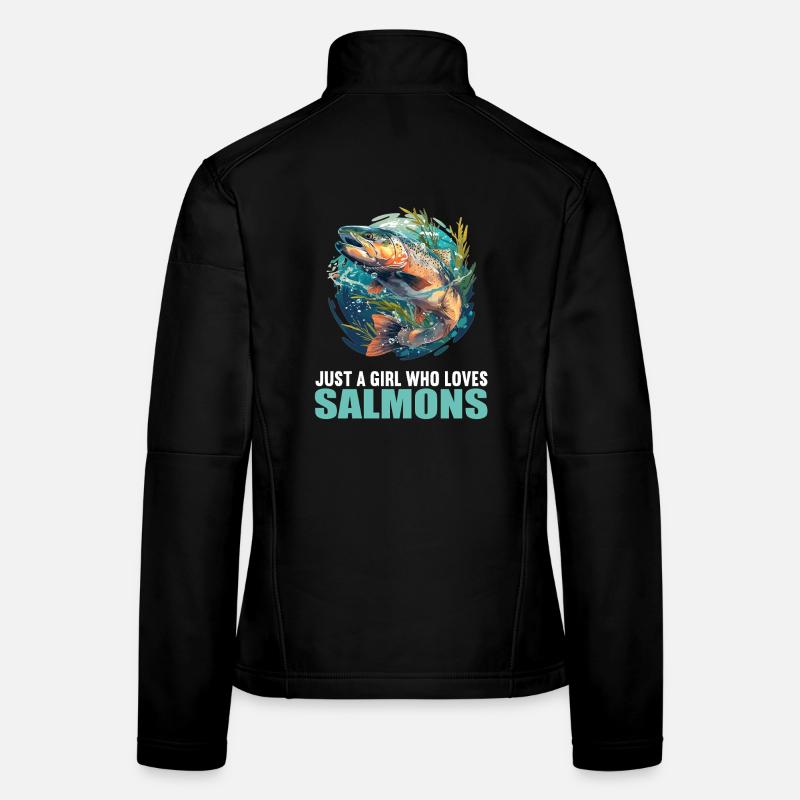 Salmon Salmon Women's Softshell Jacket