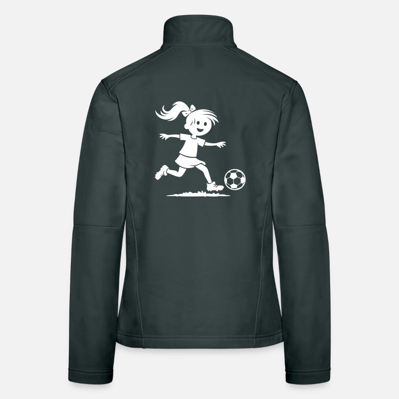 Fussball Mädchen Frauen Softshelljacke