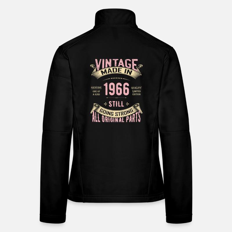 Vintage 1966 immer noch stark Frauen Softshelljacke