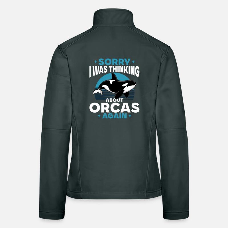 Funny Orca Women's Softshell Jacket