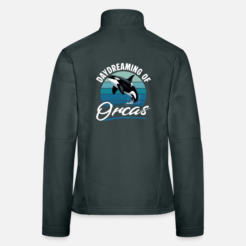 Funny Orca Women's Softshell Jacket