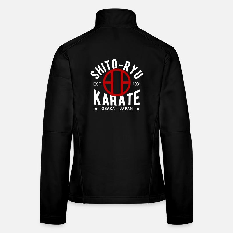 Shito Ryu Karate Osaka Japon Est. 1931 Veste en tissu softshell Femme