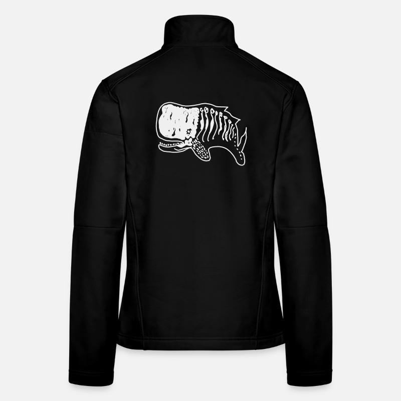 Baleine Veste en tissu softshell Femme