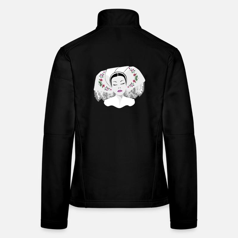 DELNJOSERBOWKA - dark - Frauen Softshelljacke - Schwarz