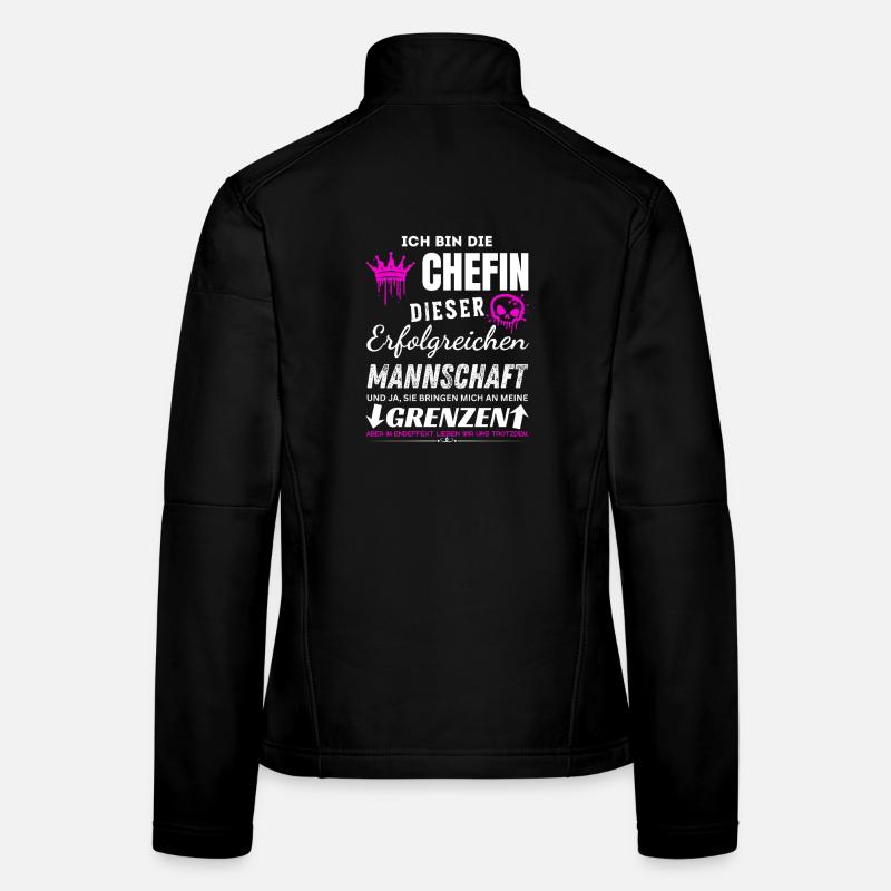 Chefin Erfolgreichen Mannschaft Chefin Geschenke Frauen Softshelljacke
