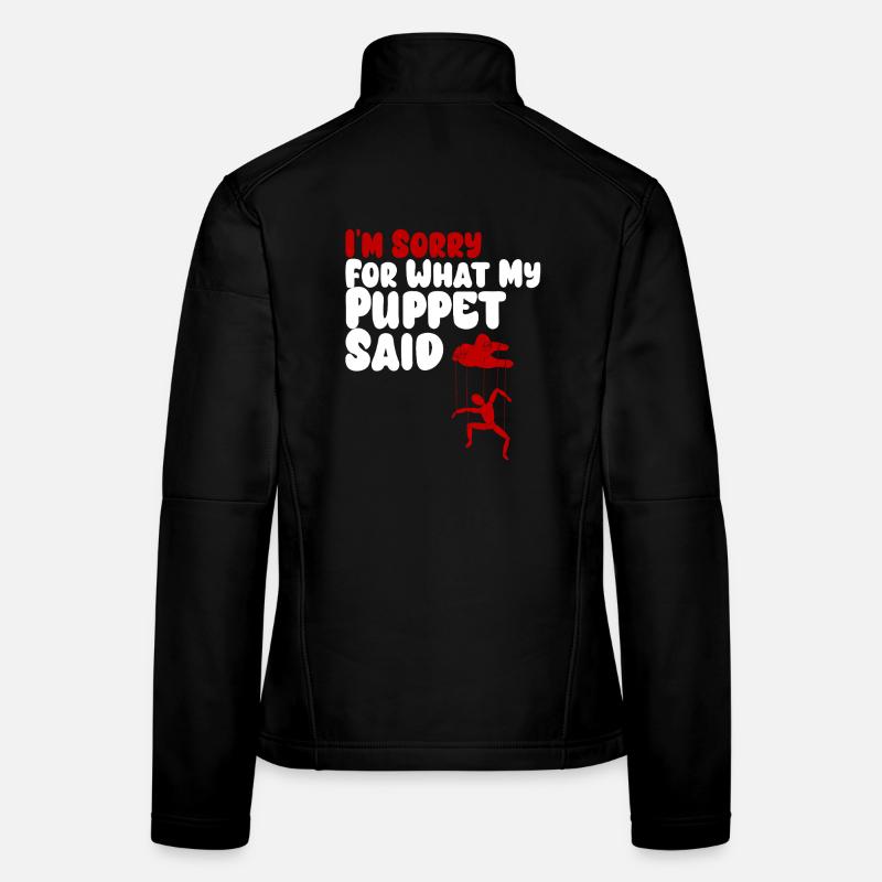 Puppet Confession on Strings Women's Softshell Jacket