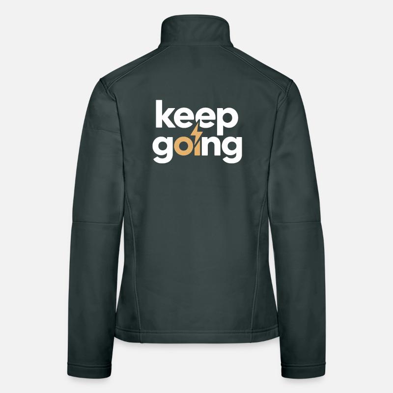 Keep Going - Motivation & Energy Blitz Women's Softshell Jacket